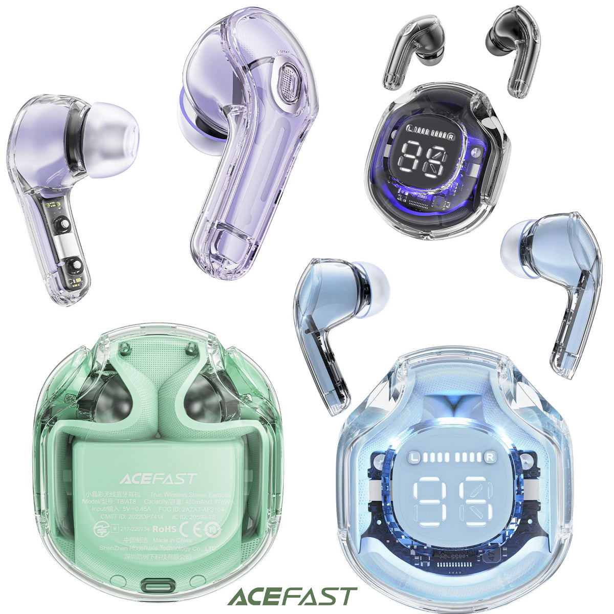 IMPRESCINDIBLE - Auriculares Inalámbricos Acefast T8 Atmo - PAGAR AL RECIBIR -  ¡Envío gratis! 🤩