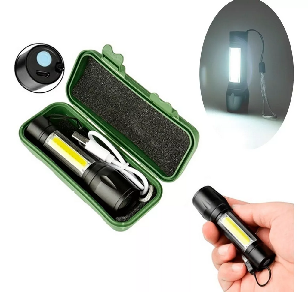 X2 MINI LINTERNA TACTICA RECARGABLE - PROMO -  ¡Envío gratis! 🤩- PAGUE AL RECEBIR